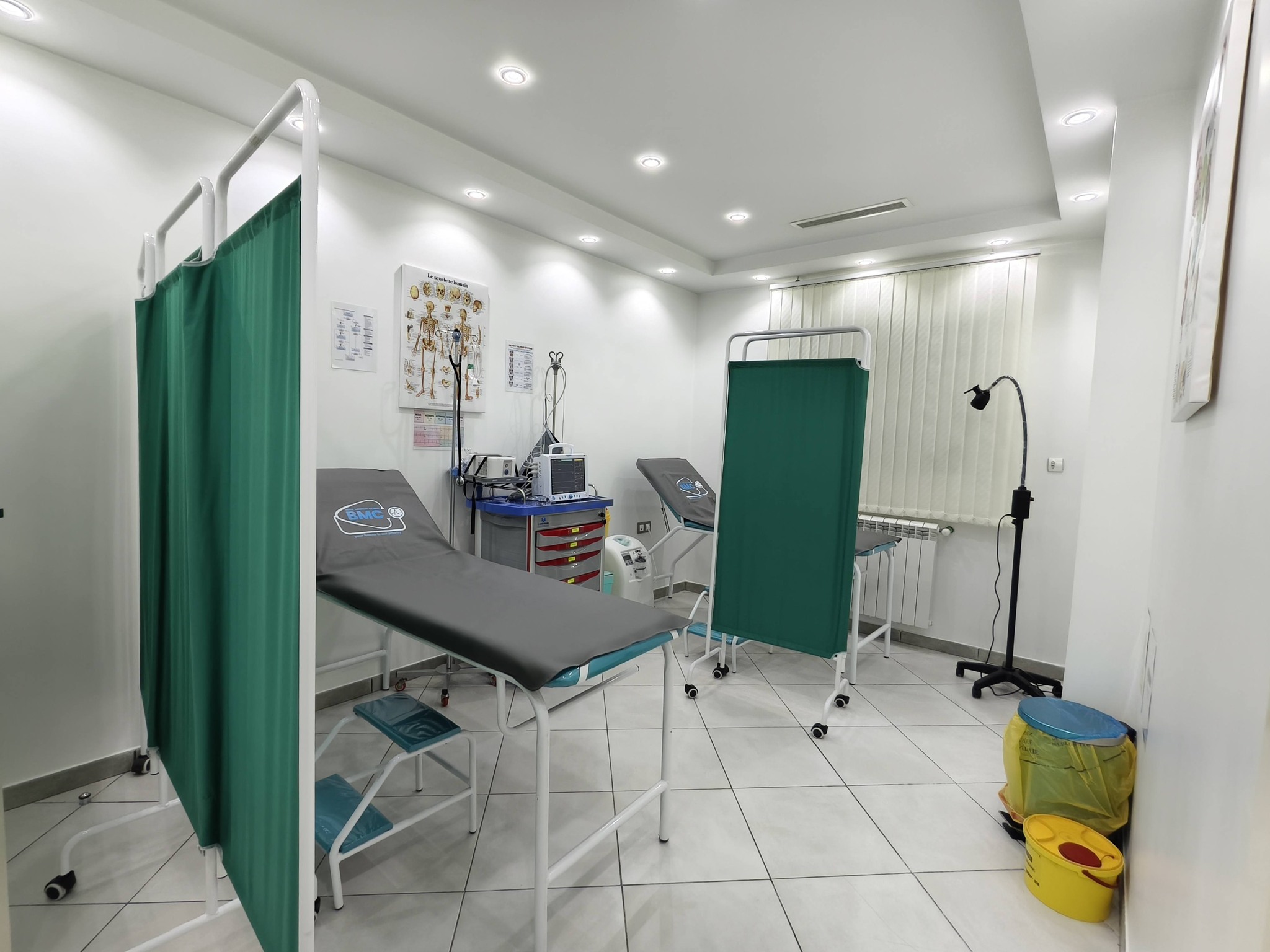 BMC treatment and examination room
